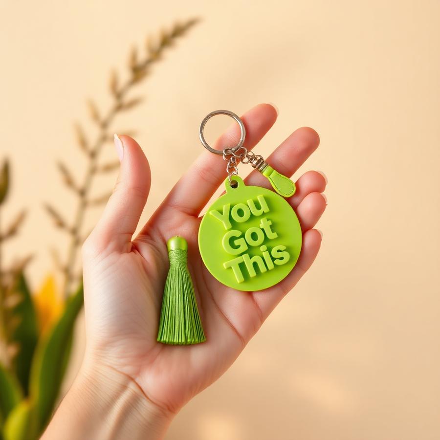 Personalised keyrings
